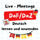 Live-Meetings DaF/DaZ