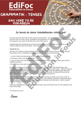 Englisch – Vokabelkarten: Das Verb „to be“