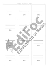 Englisch – Vokabelkarten: Das Verb „to be“
